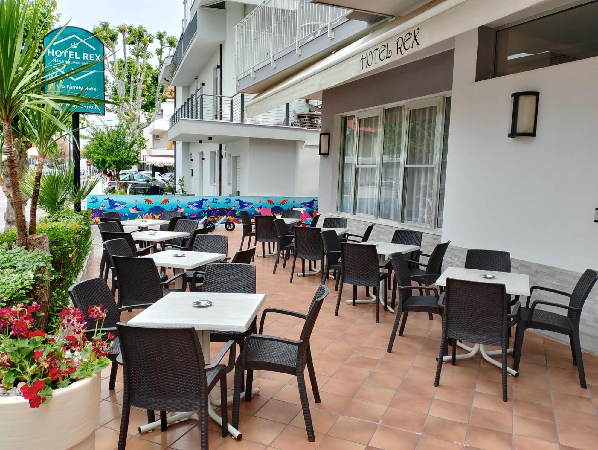 Hotel Rex Misano Adriatico Eksteriør bilde